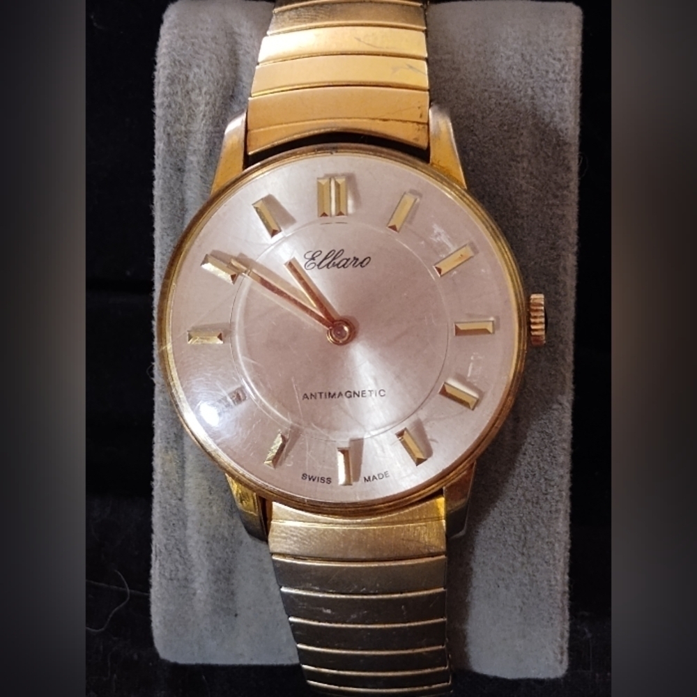 Super Rare Vintage Elbaro Swiss Watch